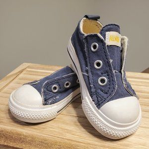 Infant/Toddler Navy Converse All Star Slip-ons